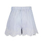 BLUE SEVEN - SHORT GESTREEPT