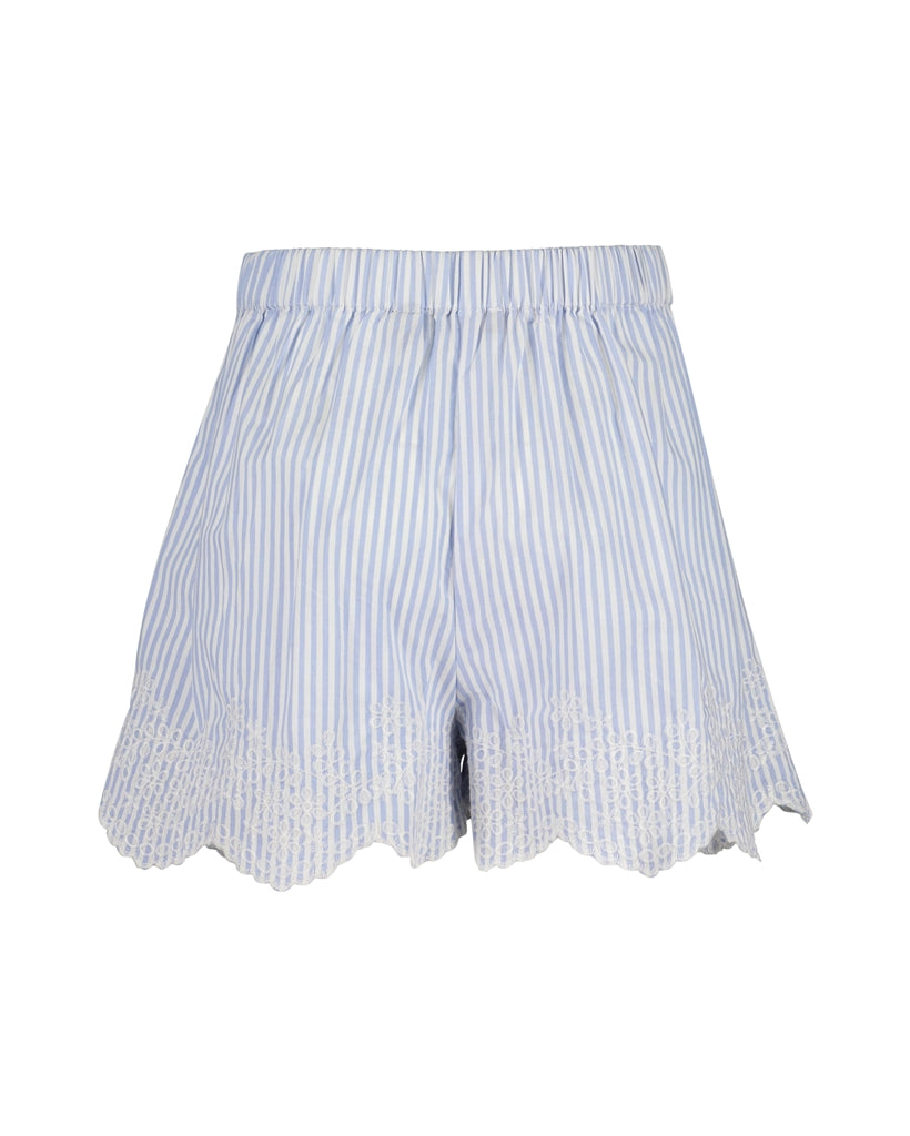 BLUE SEVEN - SHORT GESTREEPT