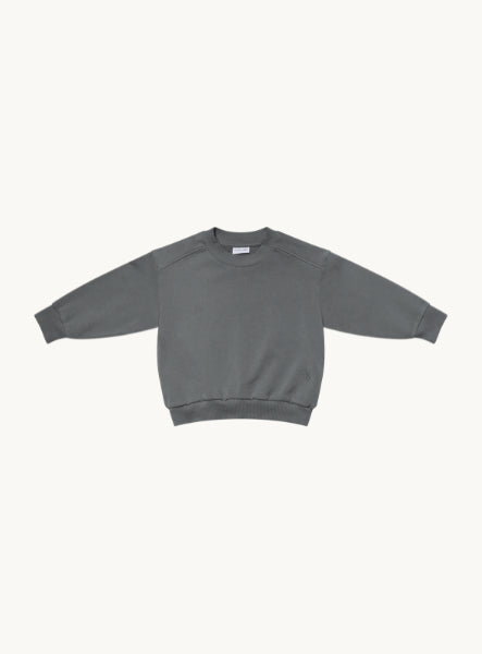 STUDIO AELBO - SWEATSHIRT BASALT GRIJS