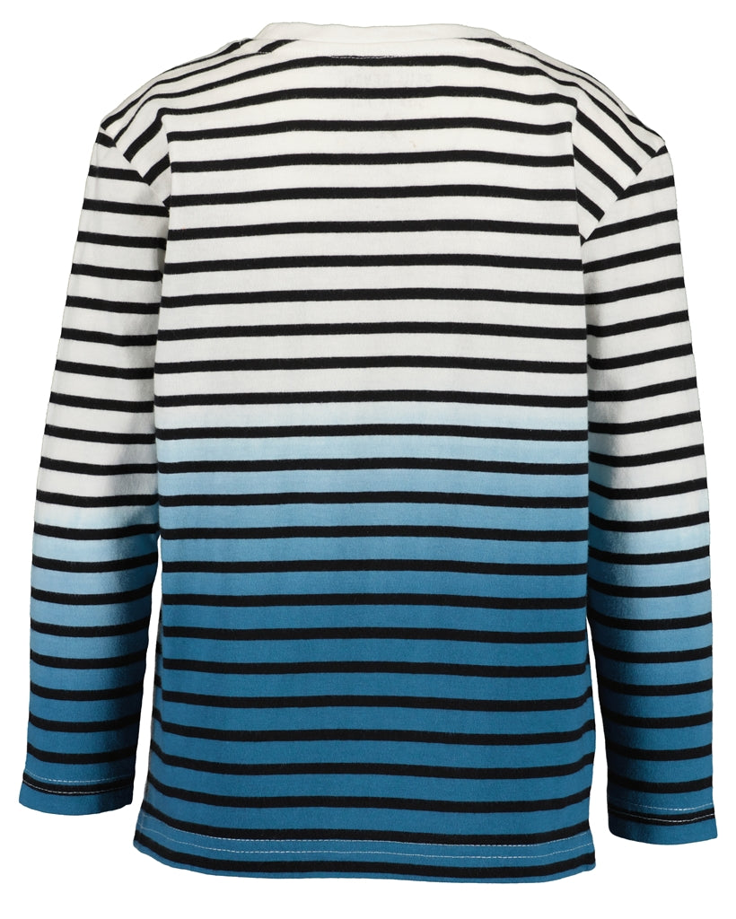 BLUE SEVEN - GESTREEPT SHIRT MET KOTTER