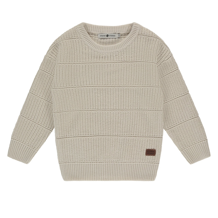 STAINS AND STORIES - PULLOVER IVORY