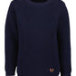 BLUE SEVEN - GEBREIDE TRUI NACHT BLAUW