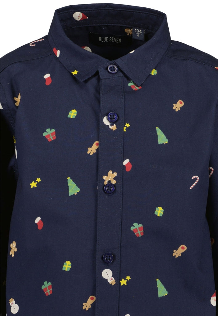 BLUE SEVEN - KERSTBLOUSE