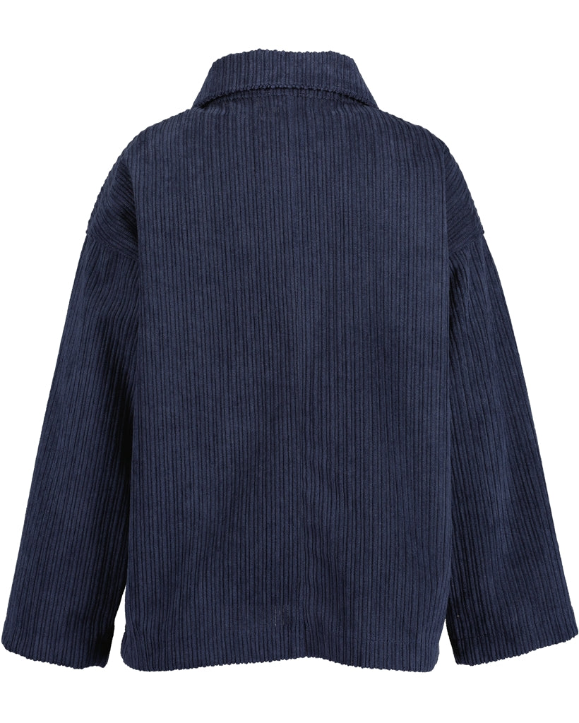 BLUE SEVEN - RIB OVERSHIRT