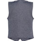 BLUE SEVEN - GILET DONKER BLAUW