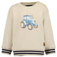 BLUE SEVEN - TRACTOR SWEATER KIESEL