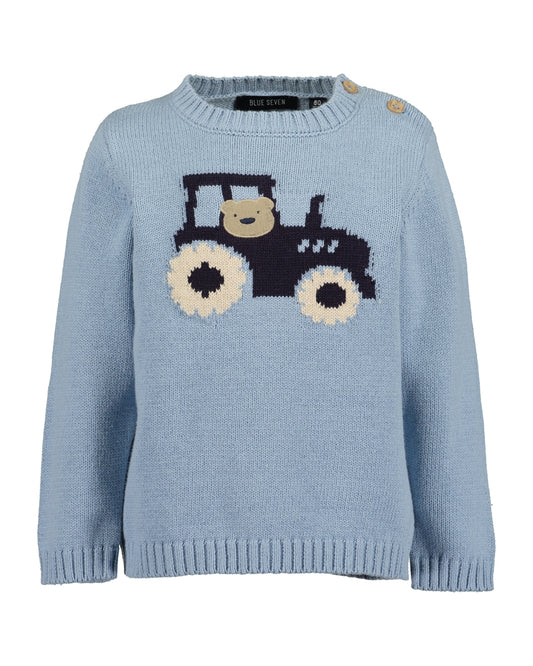 BLUE SEVEN - GEBREIDE TRUI TRACTOR