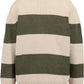 BLUE SEVEN - GESTREEPTE TRUI MET BORSTZAK