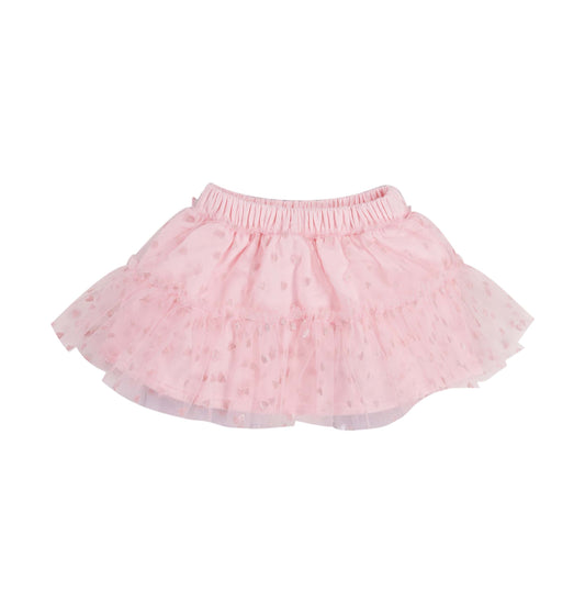 EMC - ROZE ROK MET GLITTER HARTJES