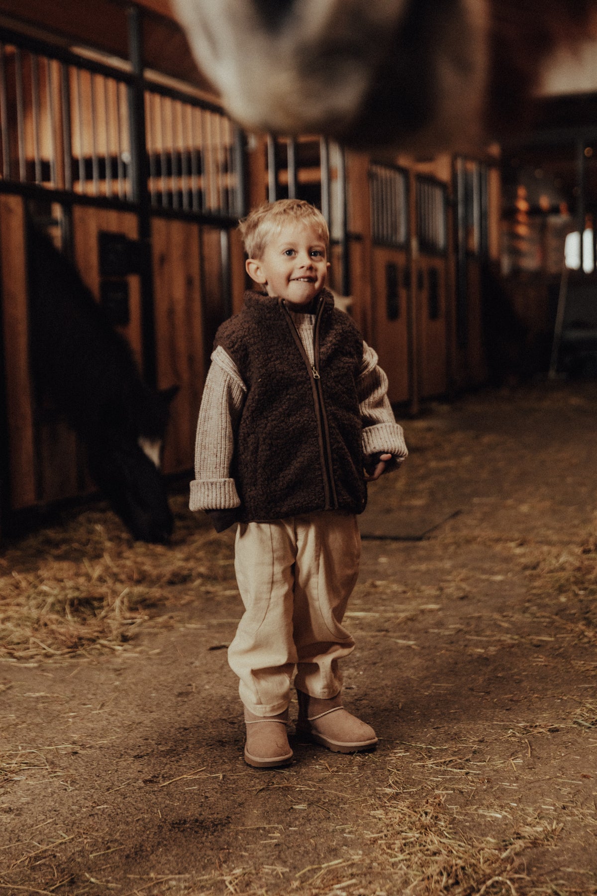 BAJE - TEDDY BODYWARMER MYSO
