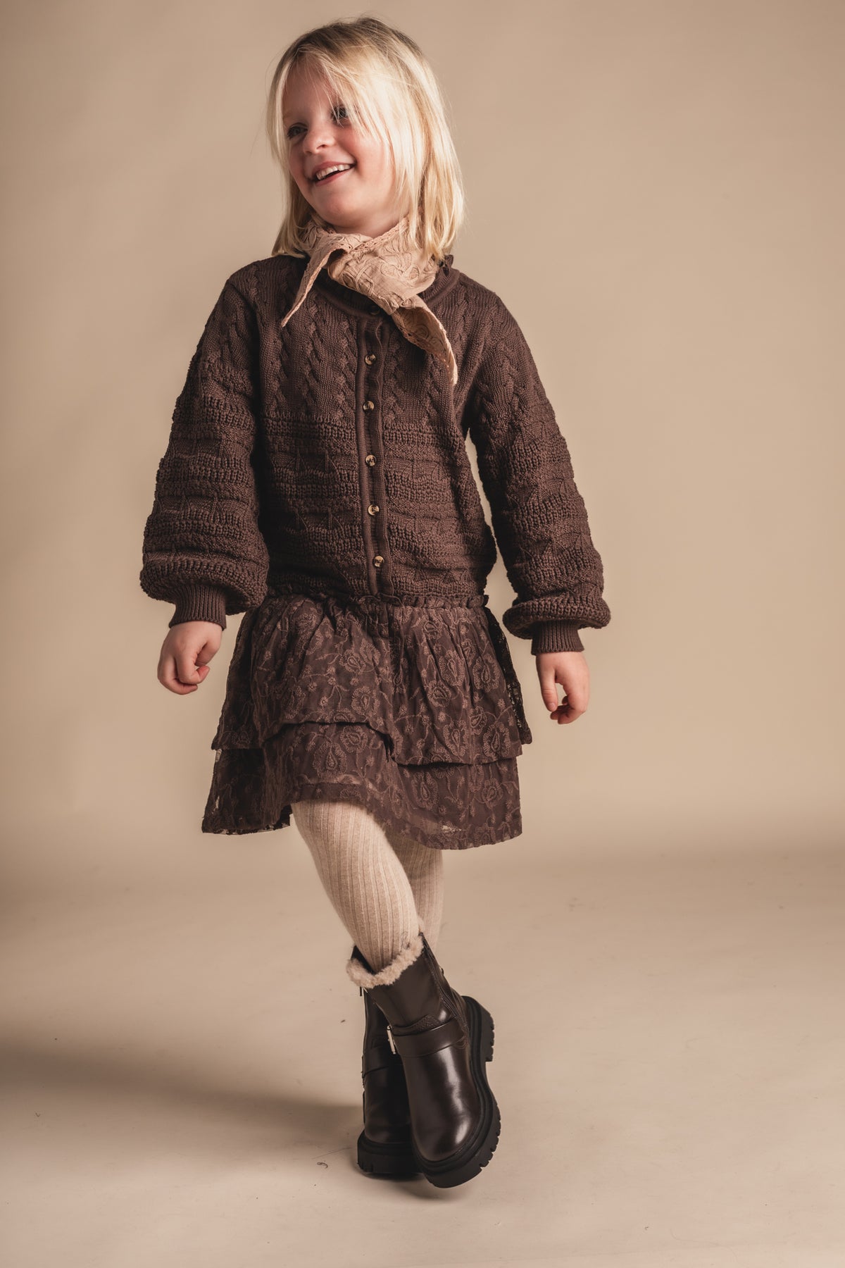BAJE - JURK YOLE BROWN CHOCO