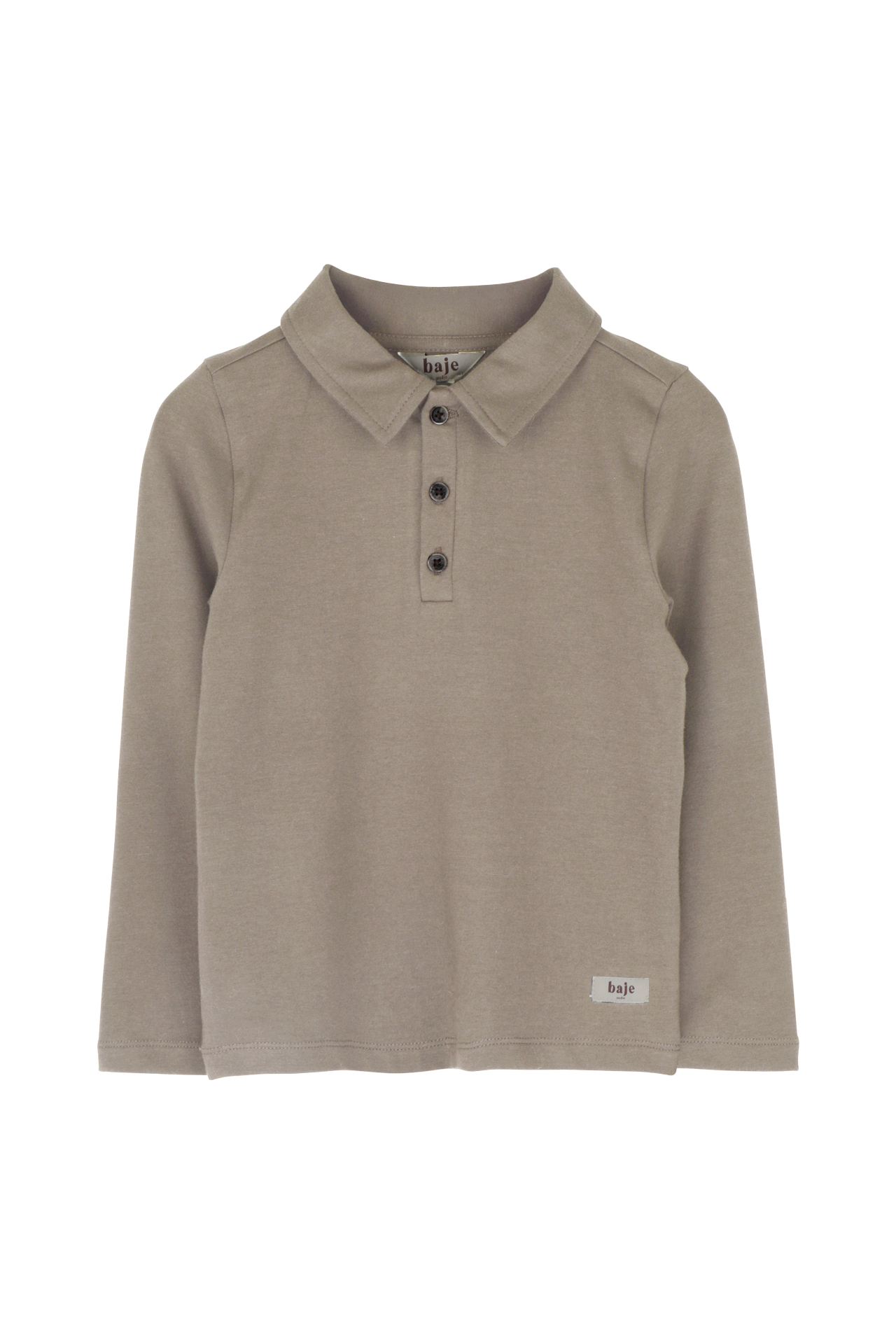 BAJE - POLOSHIRT NIKOLAI TAUPE