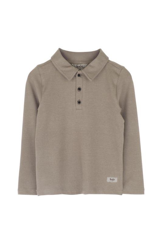 BAJE - POLOSHIRT NIKOLAI TAUPE