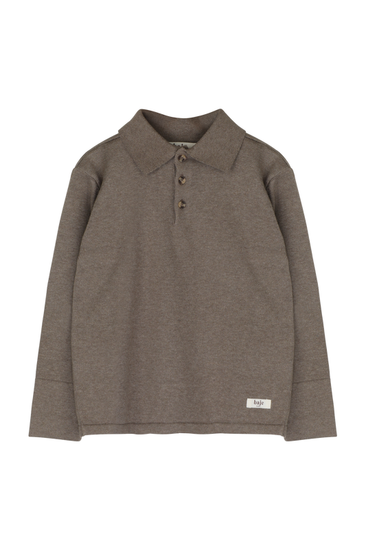 BAJE - POLOSHIRT EVANS TAUPE
