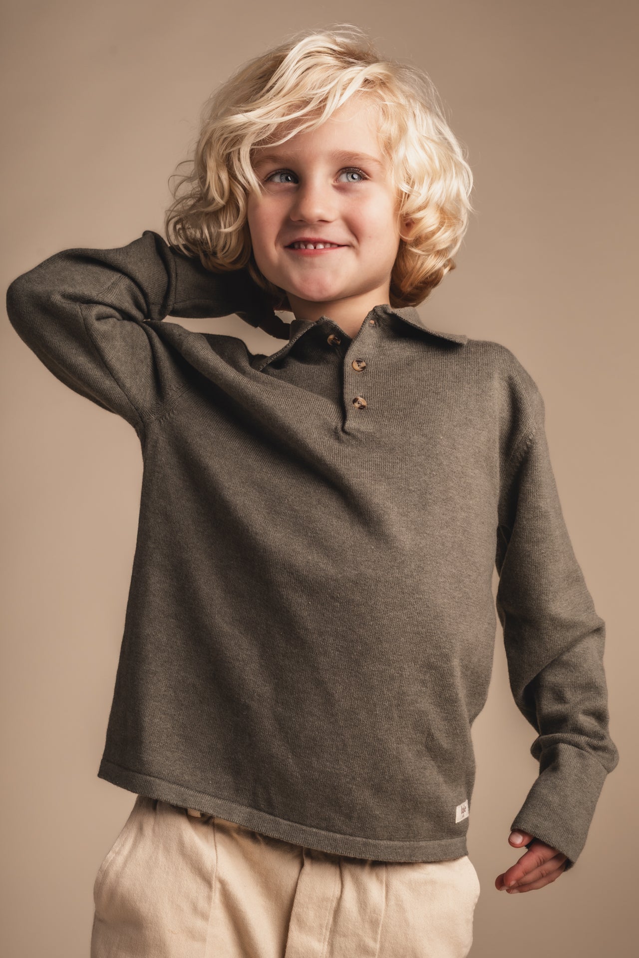 BAJE - POLOSHIRT EVANS GREEN AGAVE