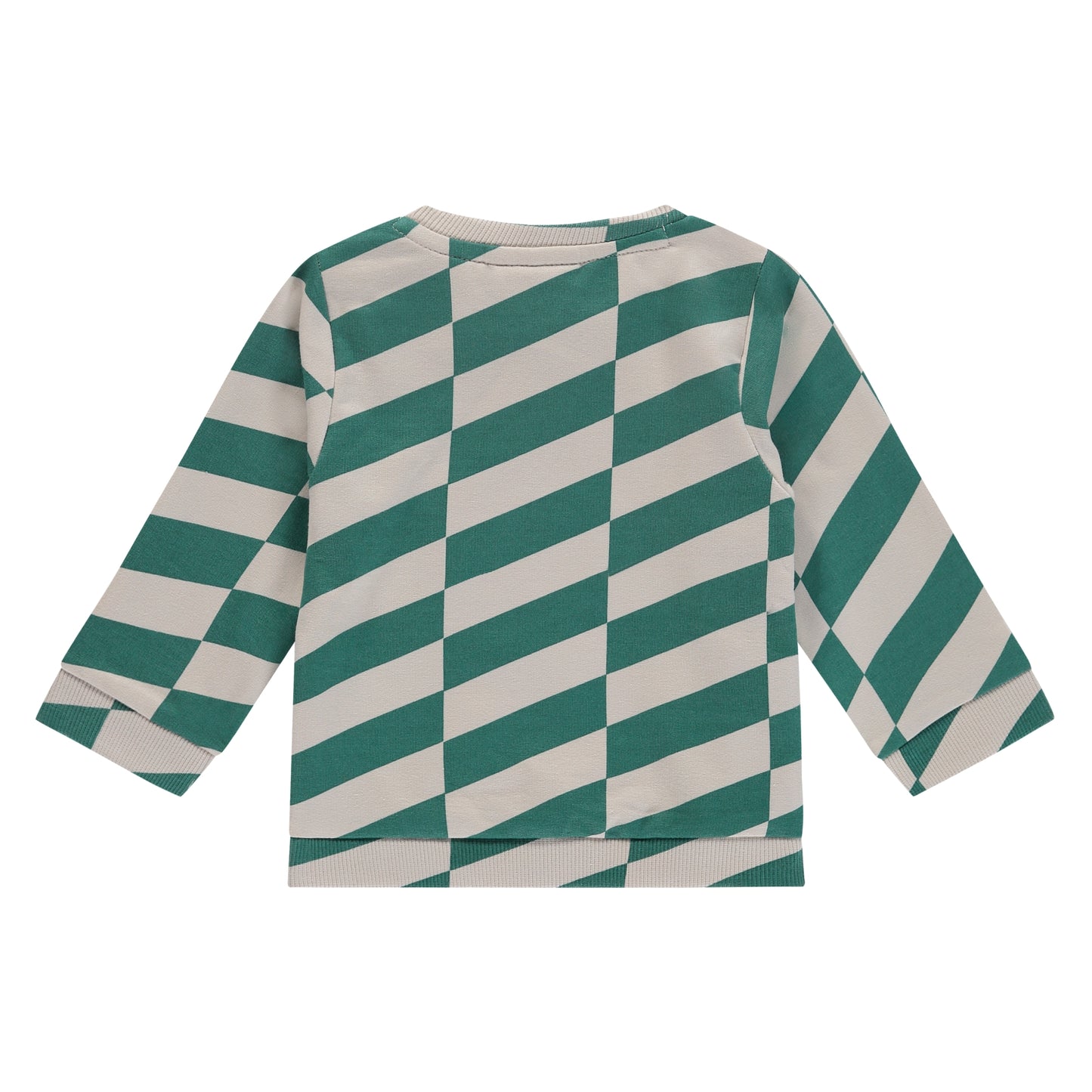 BABYFACE - SWEATSHIRT GROEN/WIT