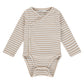 BABYFACE - BEIGE GESTREEPTE ROMPER