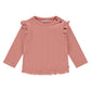 BABYFACE - SHIRT MET LANGE MOUW ROUGE