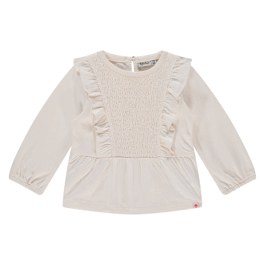 BABYFACE - CLOUD SHIRT MET LANGE MOUW EN RUCHES