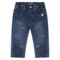 BABYFACE - DENIM MET BLOEMETJES