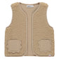 BABYFACE TEDDY GILET NUDE