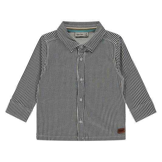 BABYFACE - BLOUSE DONKER BLAUW GESTREEPT