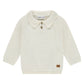 BABYFACE - OFF WHITE GEBREIDE POLO
