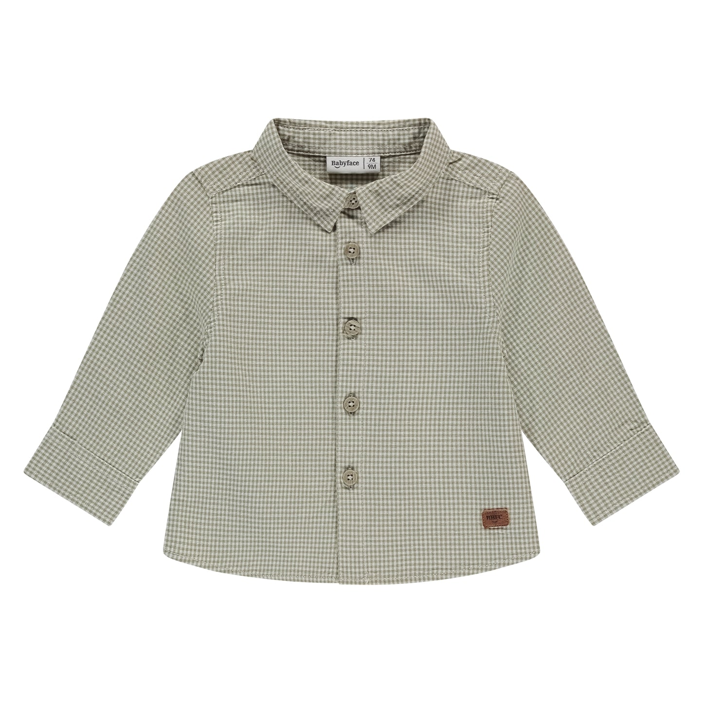 BABYFACE - SAND GEBLOKTE BLOUSE