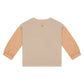 BABYFACE - ORANJE GEBLOEMDE SWEATER