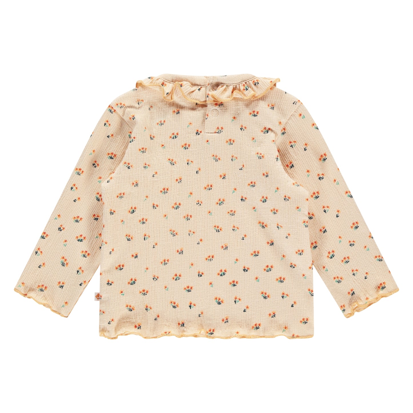BABYFACE - ORANJE GEBLOEMD SHIRT