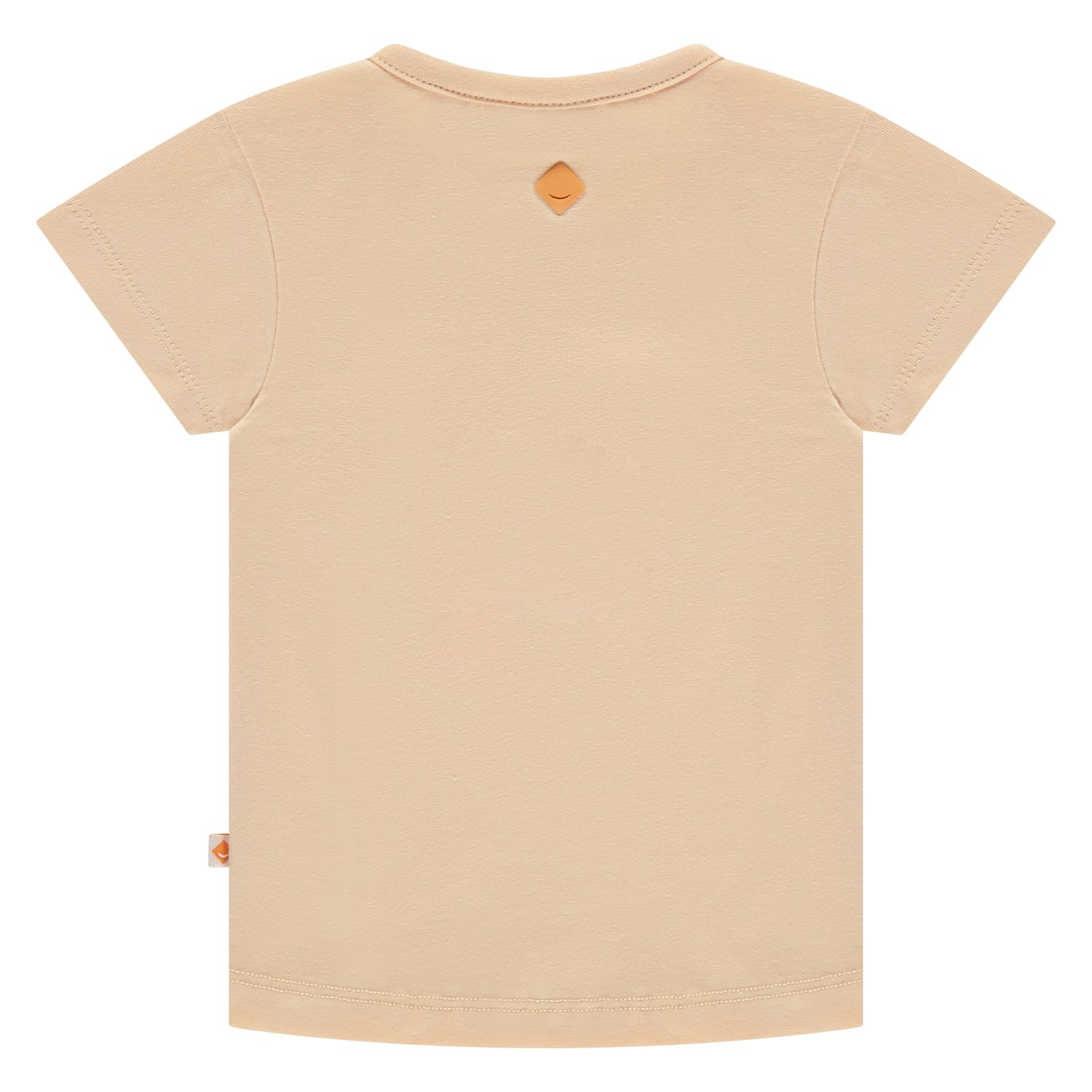 BABYFACE - ORANJE SHIRT MET BLOEMETJES