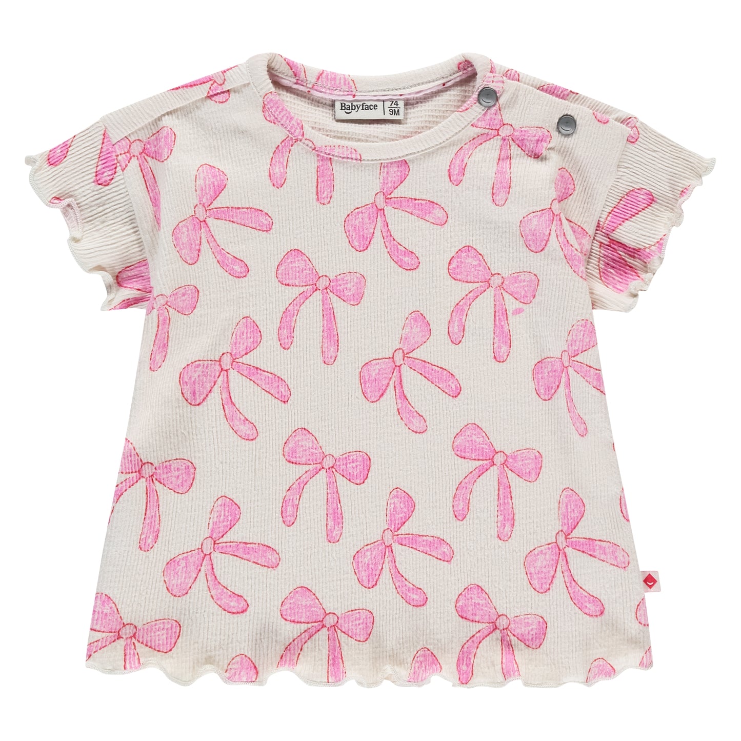 BABYFACE - T-SHIRT MET STRIKJES