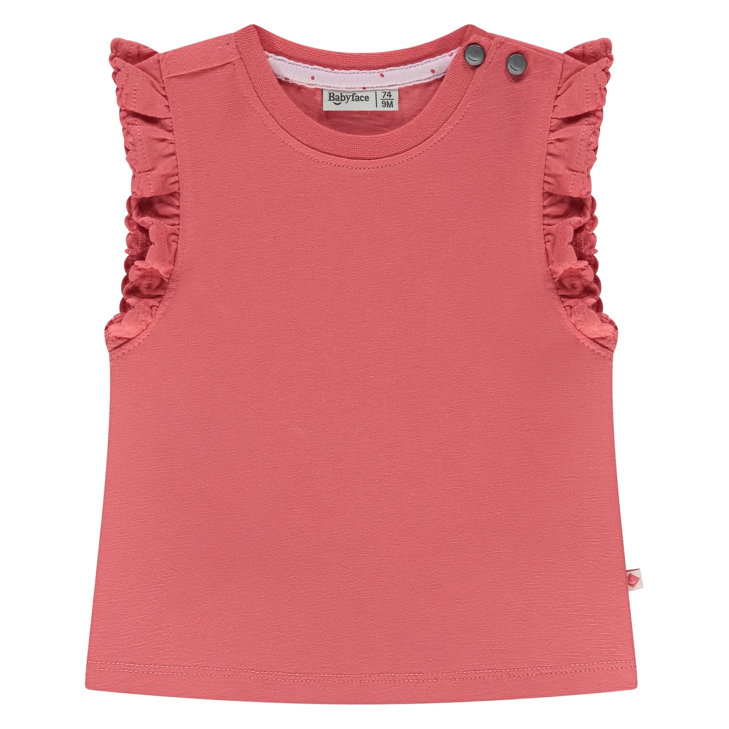 BABYFACE - CORAL RED T-SHIRT