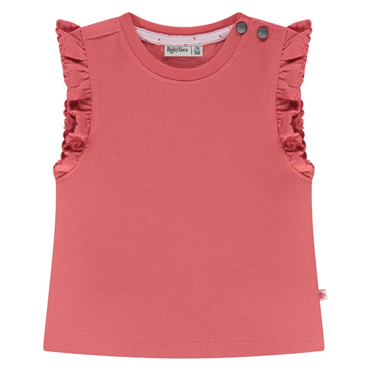 BABYFACE - CORAL RED T-SHIRT