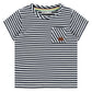 BABYFACE - STREEPJES T-SHIRT HEAVY BLUE