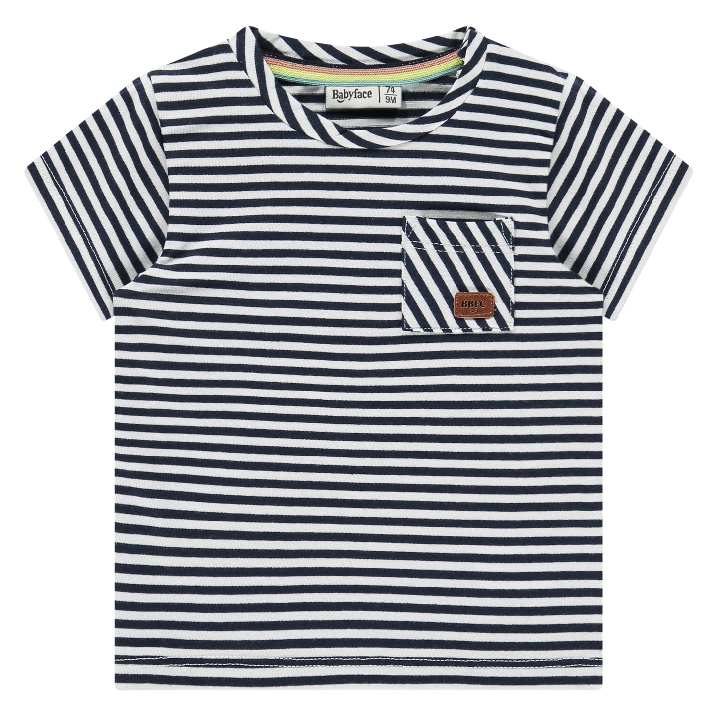 BABYFACE - STREEPJES T-SHIRT HEAVY BLUE