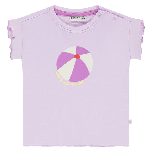 BABYFACE - LAVENDER T-SHIRT STRANDBAL