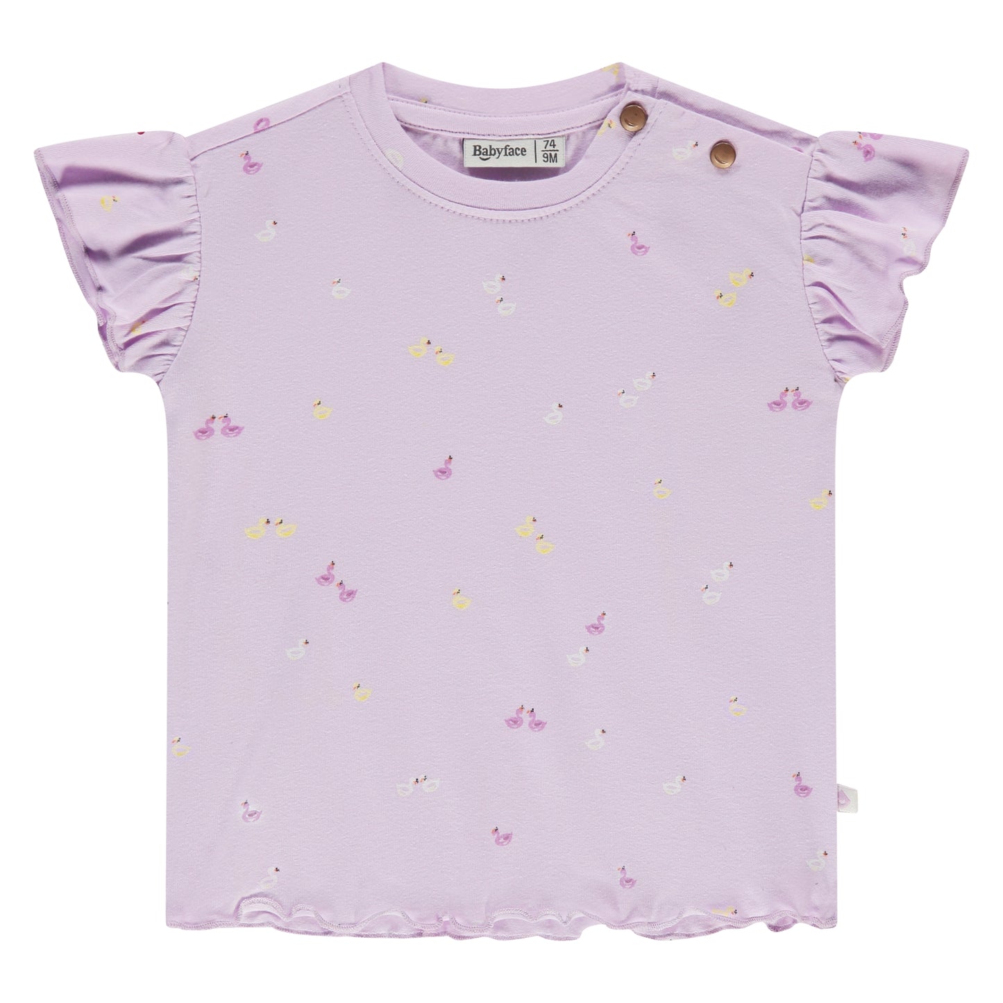 BABYFACE - T-SHIRT LAVENDER EENDJES