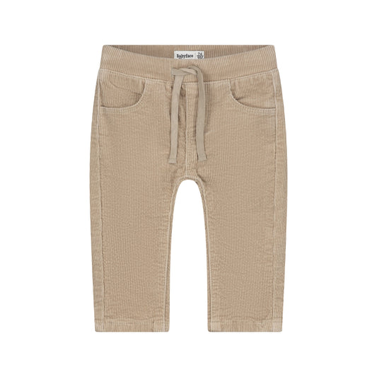 BABYFACE - RIB BROEK PEBBLE