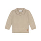 BABYFACE - GEBREIDE POLO SHIRT PEBBLE