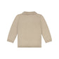 BABYFACE - GEBREIDE POLO SHIRT PEBBLE