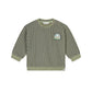BABYFACE - GESTREEPTE SWEATER ANTRA/ARMY