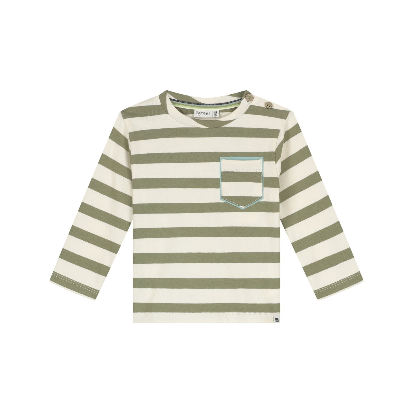 BABYFACE - GESTREEPT SHIRT ARMY