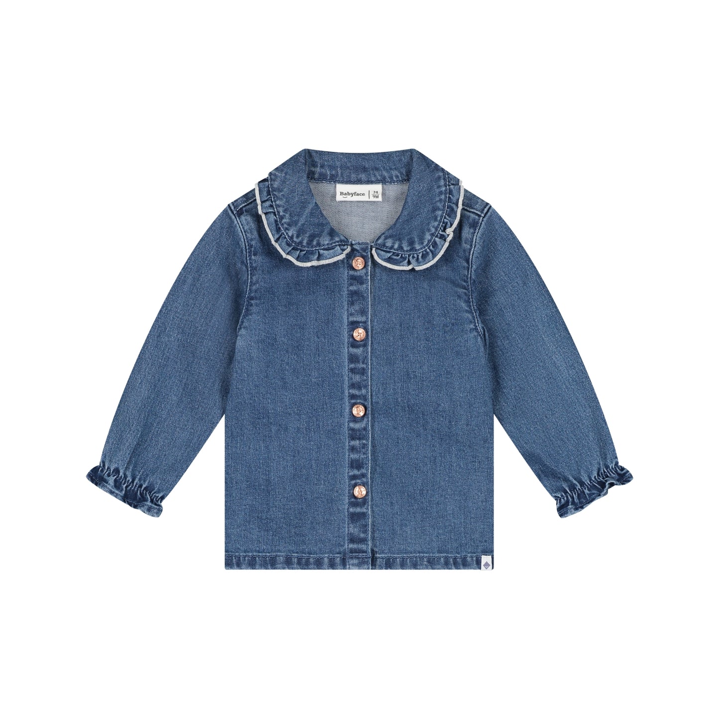 BABYFACE - MEDIUM BLUE DENIM BLOUSE