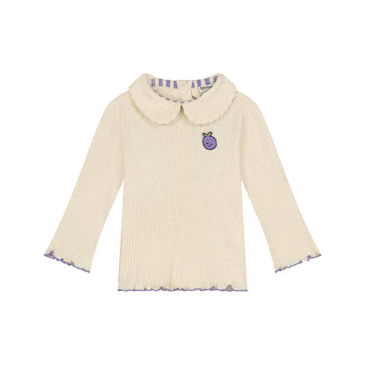BABYFACE - SHIRT MET KRAAGJE CREAM