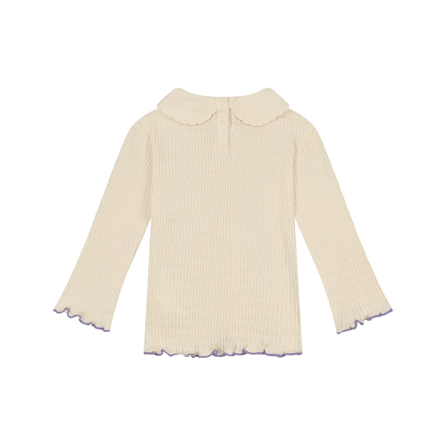 BABYFACE - SHIRT MET KRAAGJE CREAM