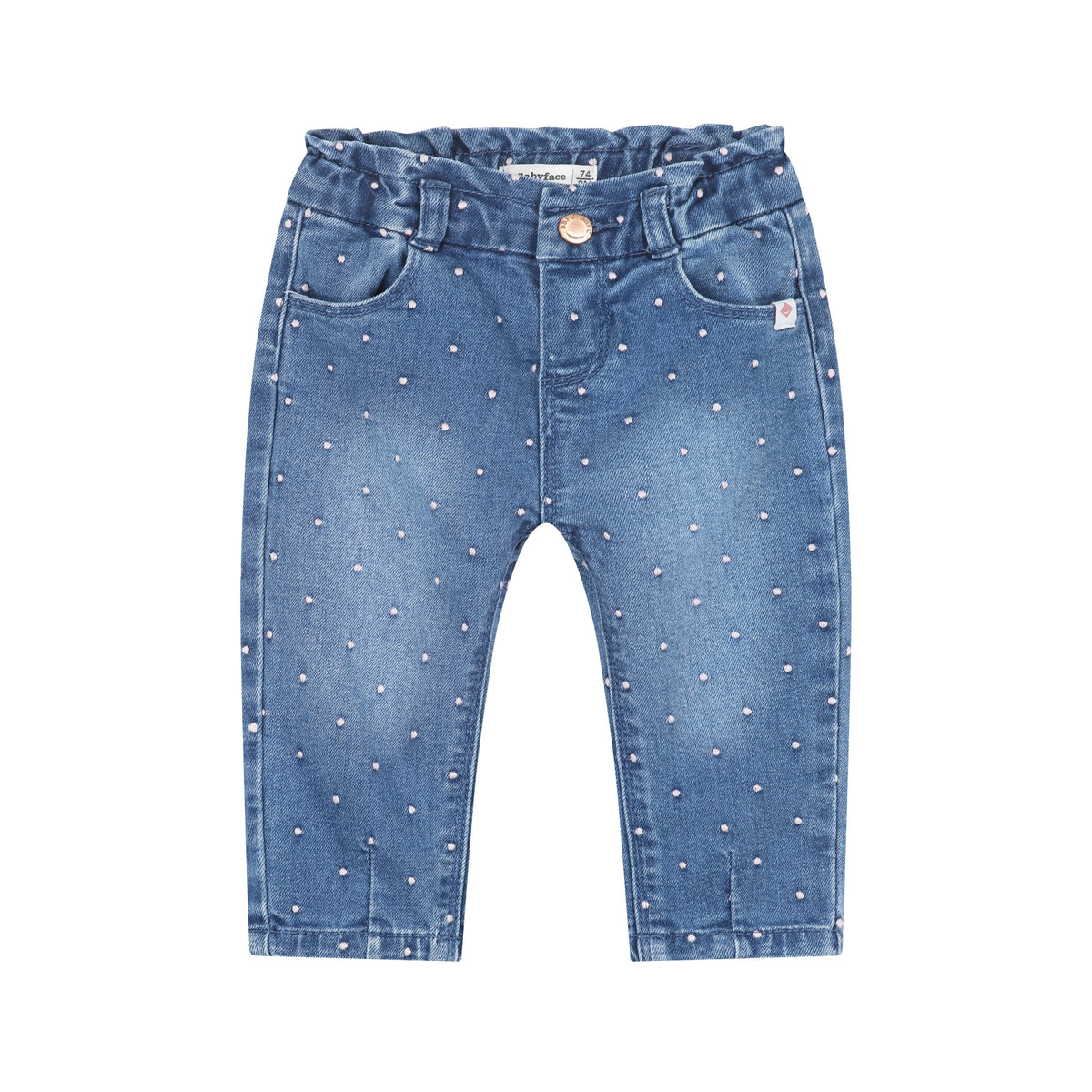 BABYFACE - MEDIUM BLUE DENIM STIP