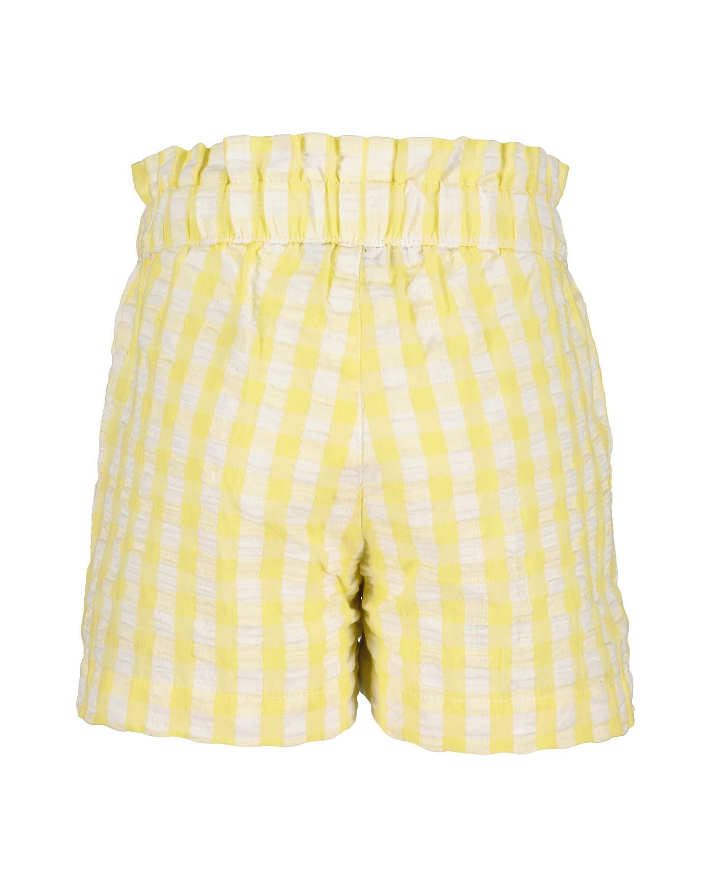 BLUE SEVEN - SHORT GEEL GESTREEPT