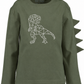 BLUE SEVEN - DINO SHIRT TANNE