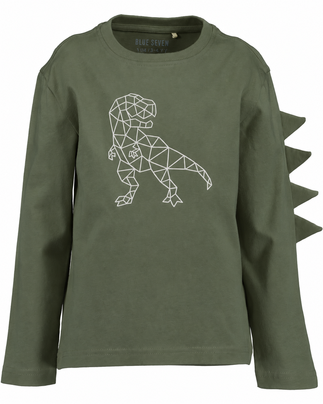 BLUE SEVEN - DINO SHIRT TANNE